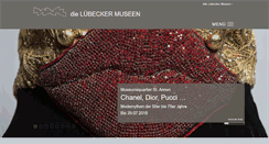 Desktop Screenshot of die-luebecker-museen.de